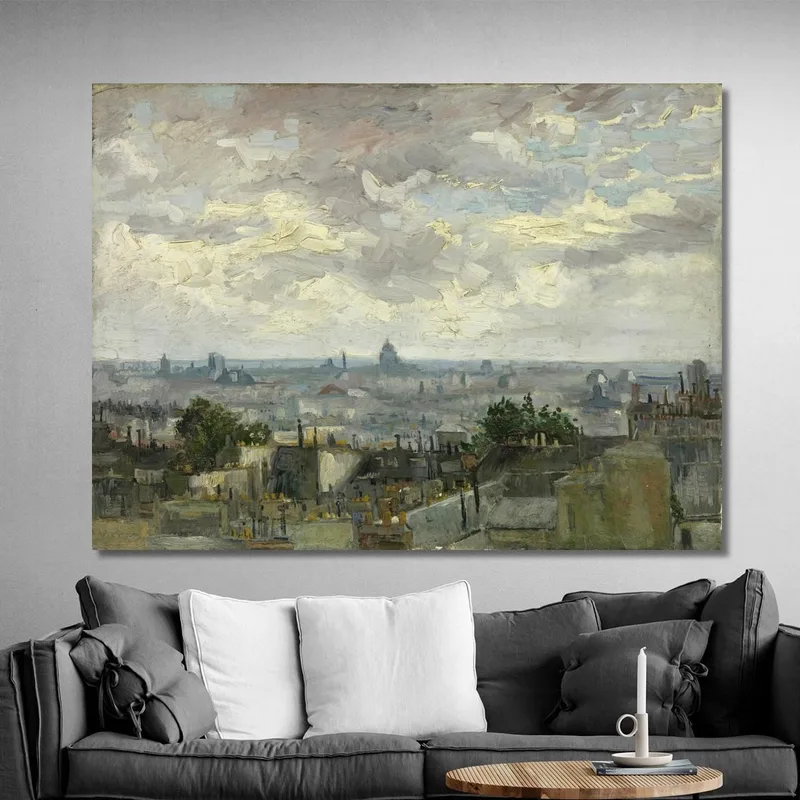 Vue De Paris Vincent van Gogh