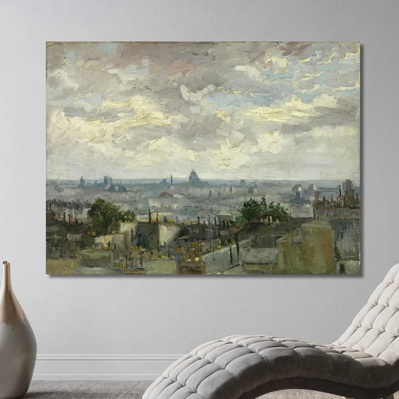 Vue De Paris Vincent van Gogh
