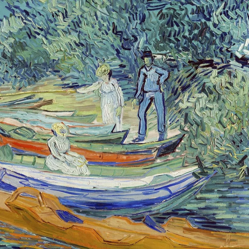 Ufer Der Oise In Auvers 1890 Vincent van Gogh