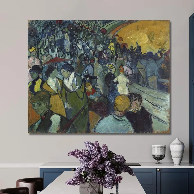 Les Arènes 1888 Vincent van Gogh