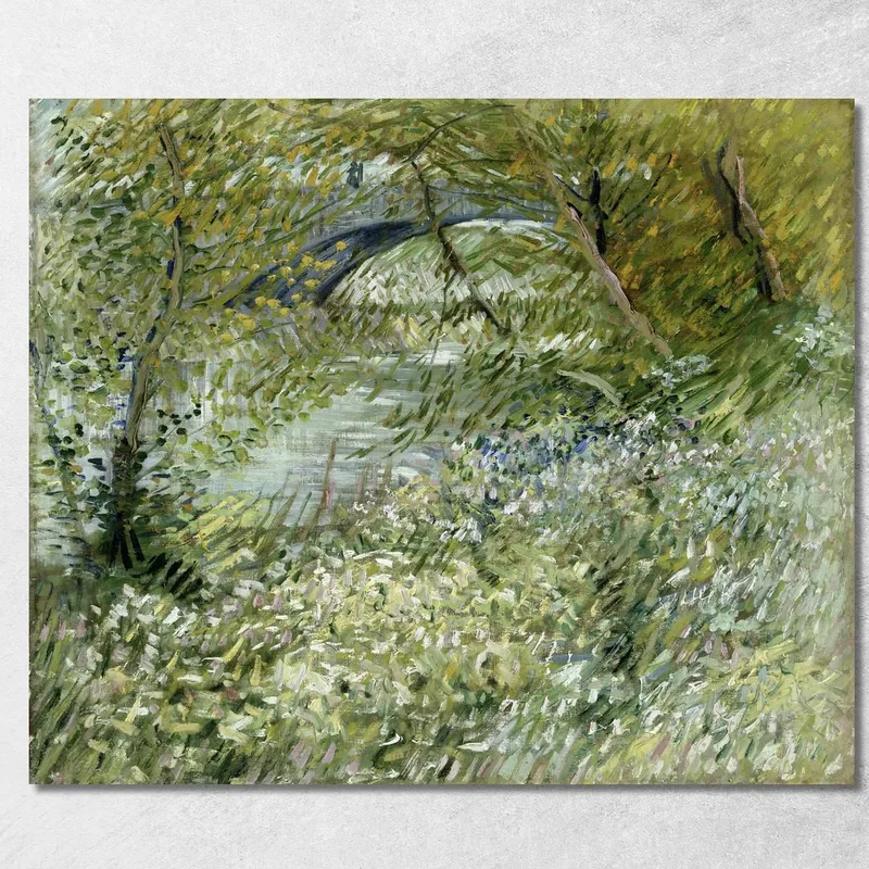 Flussufer Im Frühling Vincent van Gogh