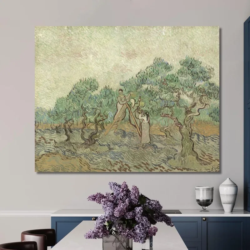 L'Oliveraie 1889 Vincent van Gogh