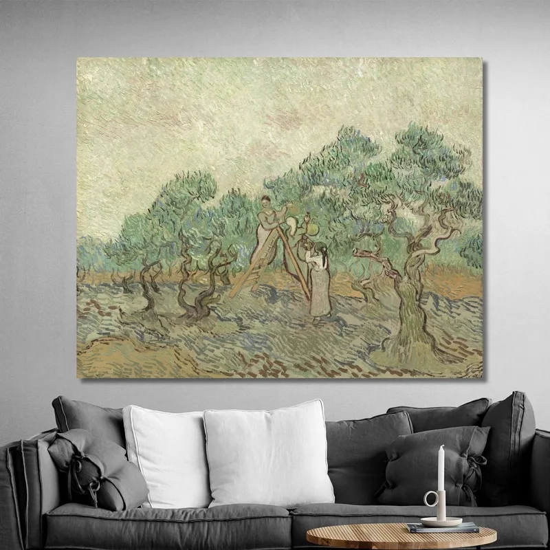 L'Oliveraie 1889 Vincent van Gogh