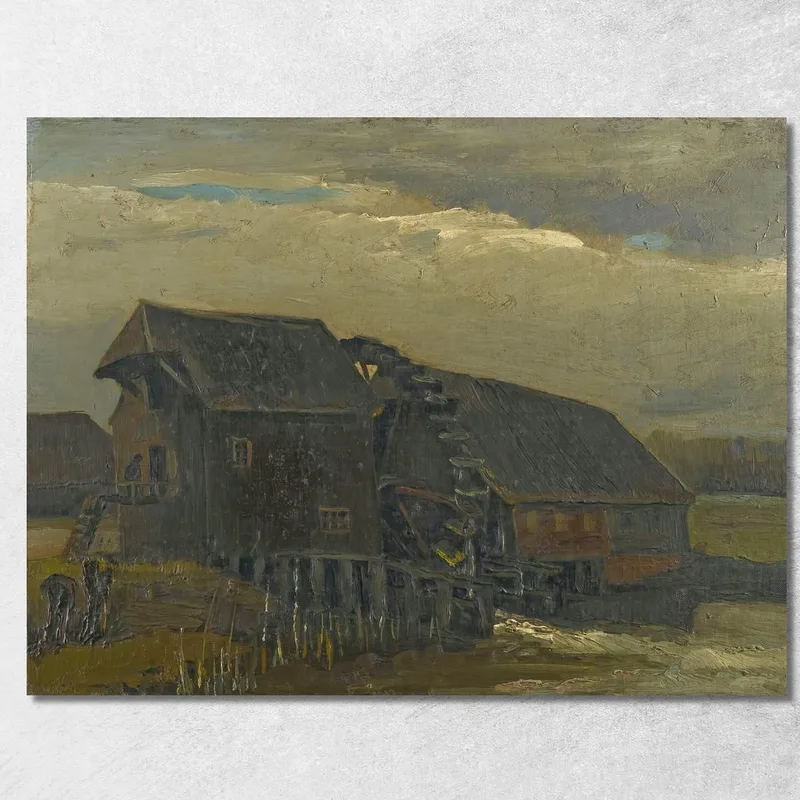 Wassermühle Bei Opwetten Vincent van Gogh