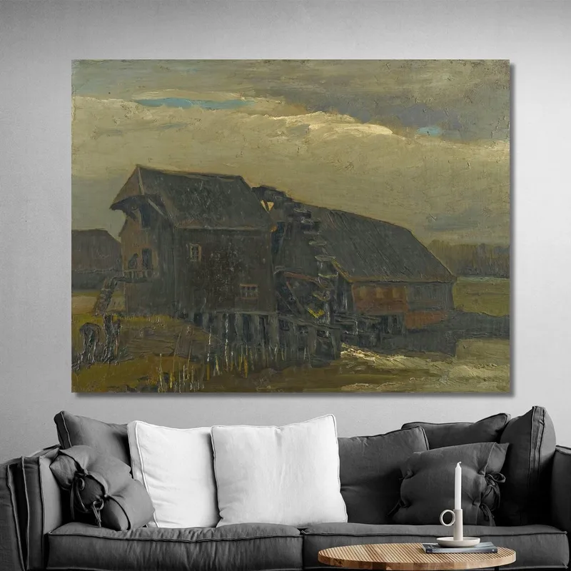 Wassermühle Bei Opwetten Vincent van Gogh