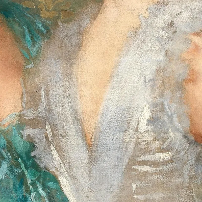 Ein Gefiederter Freund Vittorio Matteo Corcos