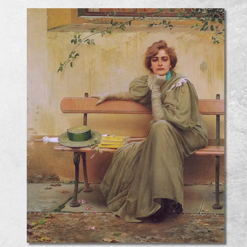 Sogni Vittorio Matteo Corcos quadro stampa su tela