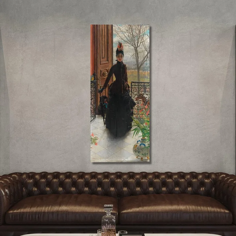Una Signora Elegante Vittorio Matteo Corcos