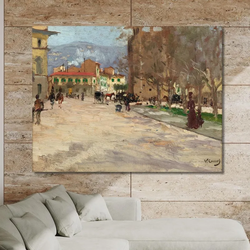 Firenze Porta A Prato Vittorio Matteo Corcos