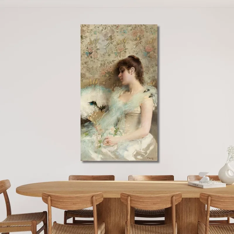 Niña Con Colibríes Vittorio Matteo Corcos