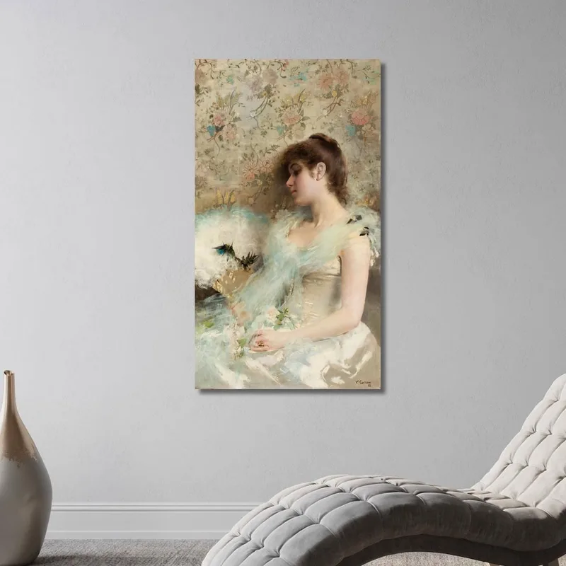 Niña Con Colibríes Vittorio Matteo Corcos