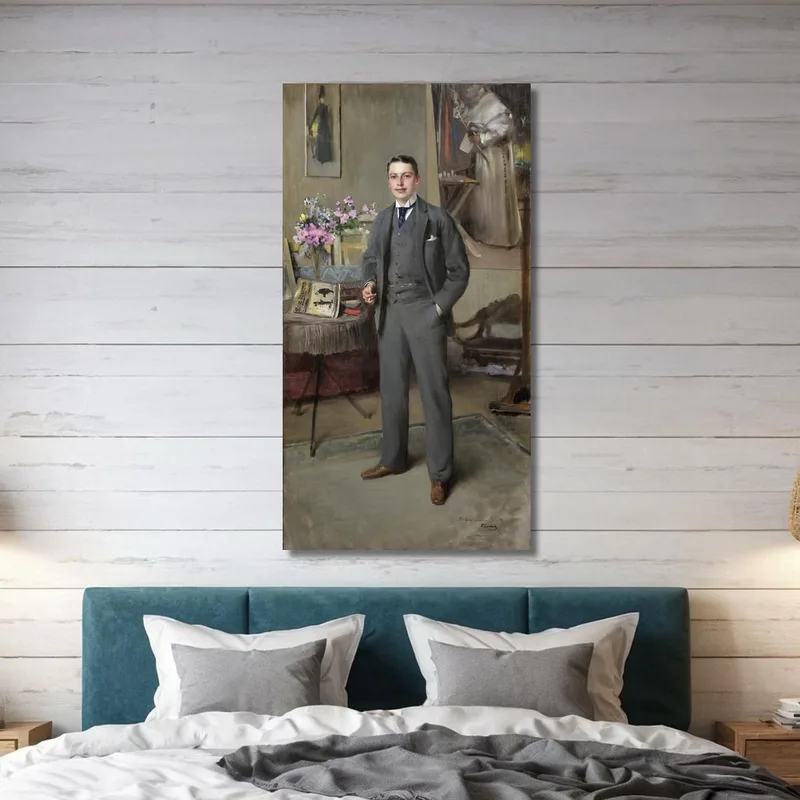 Herrenportrait Vittorio Matteo Corcos