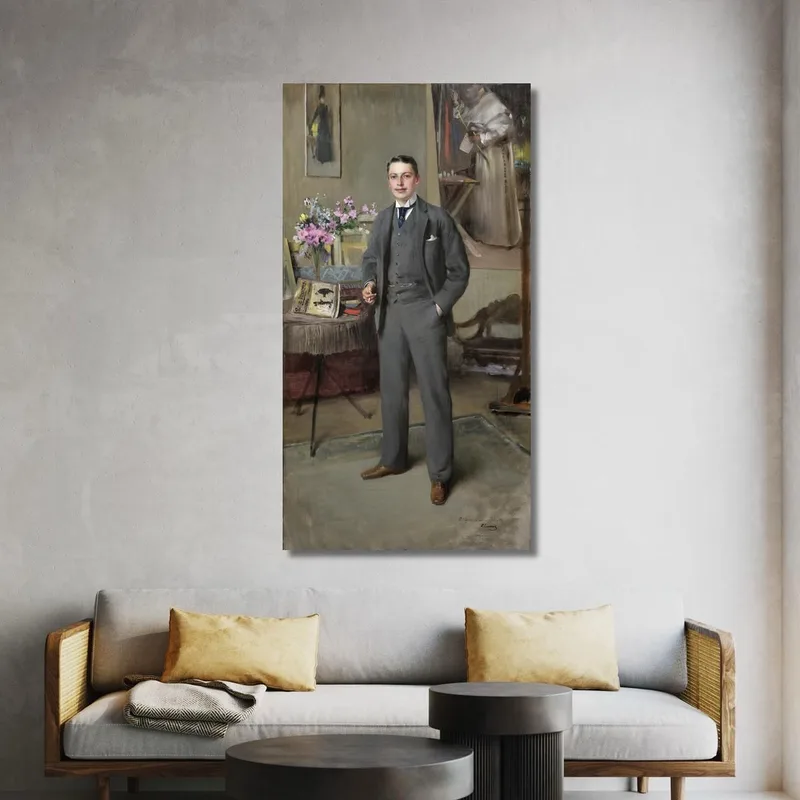 Herrenportrait Vittorio Matteo Corcos