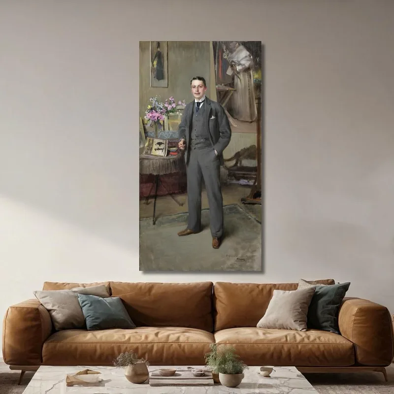 Herrenportrait Vittorio Matteo Corcos