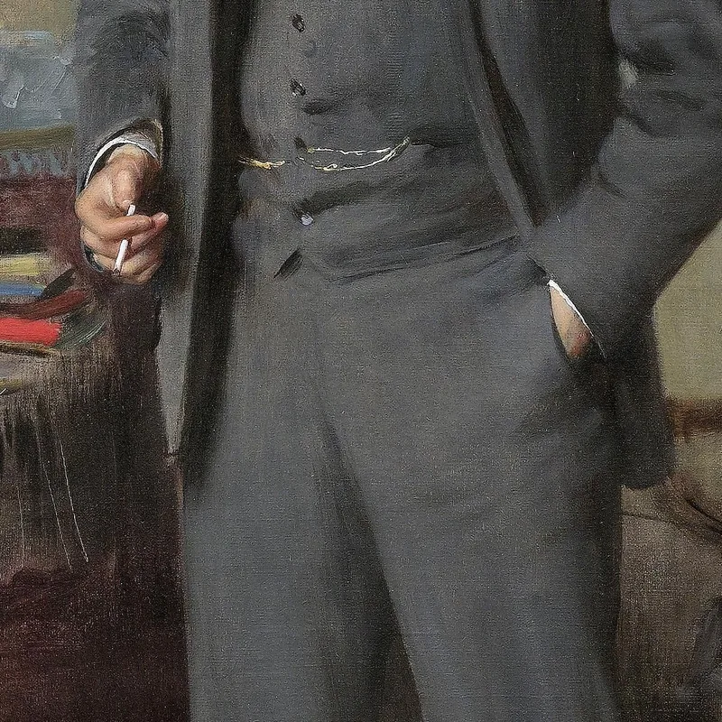 Herrenportrait Vittorio Matteo Corcos