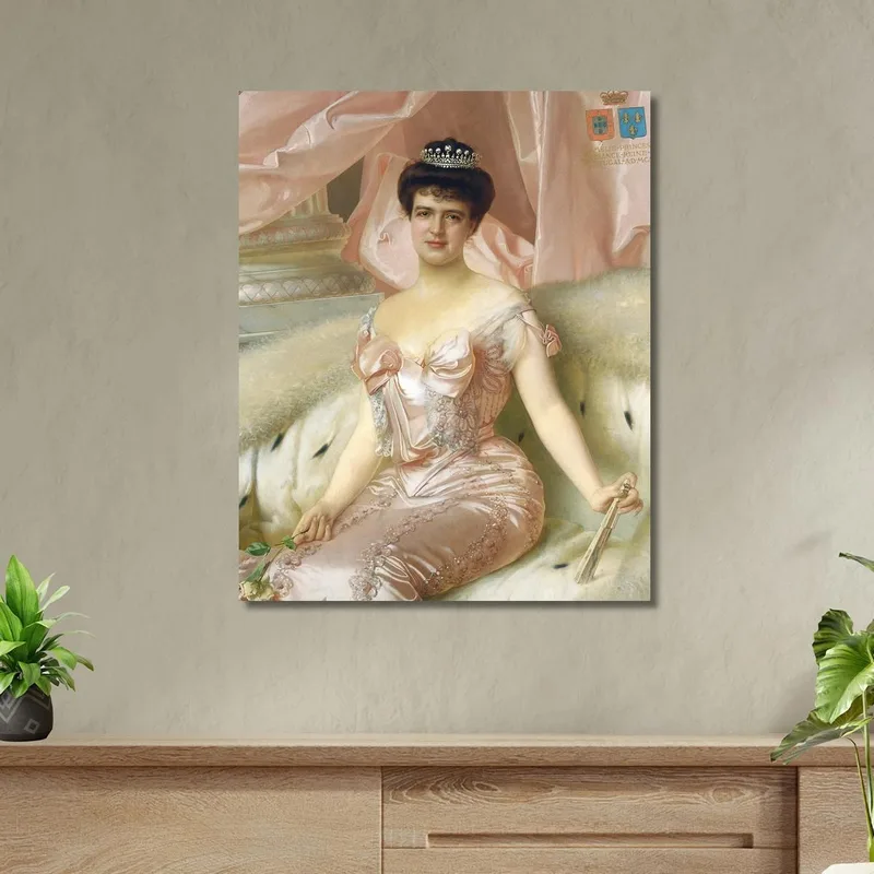 Ritratto Della Regina Amelia Vittorio Matteo Corcos