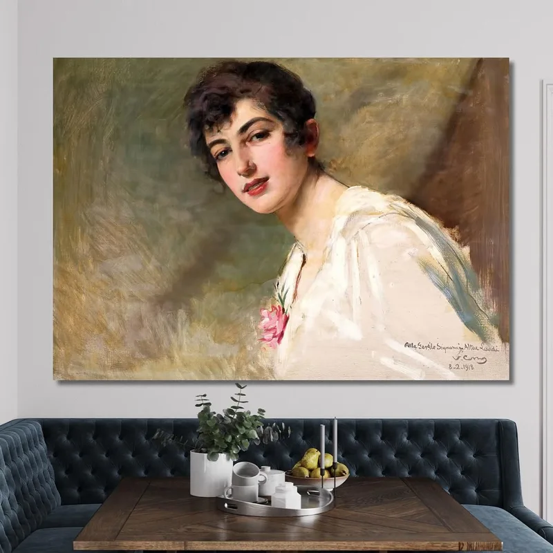 Ritratto Di Altea Landi Vittorio Matteo Corcos