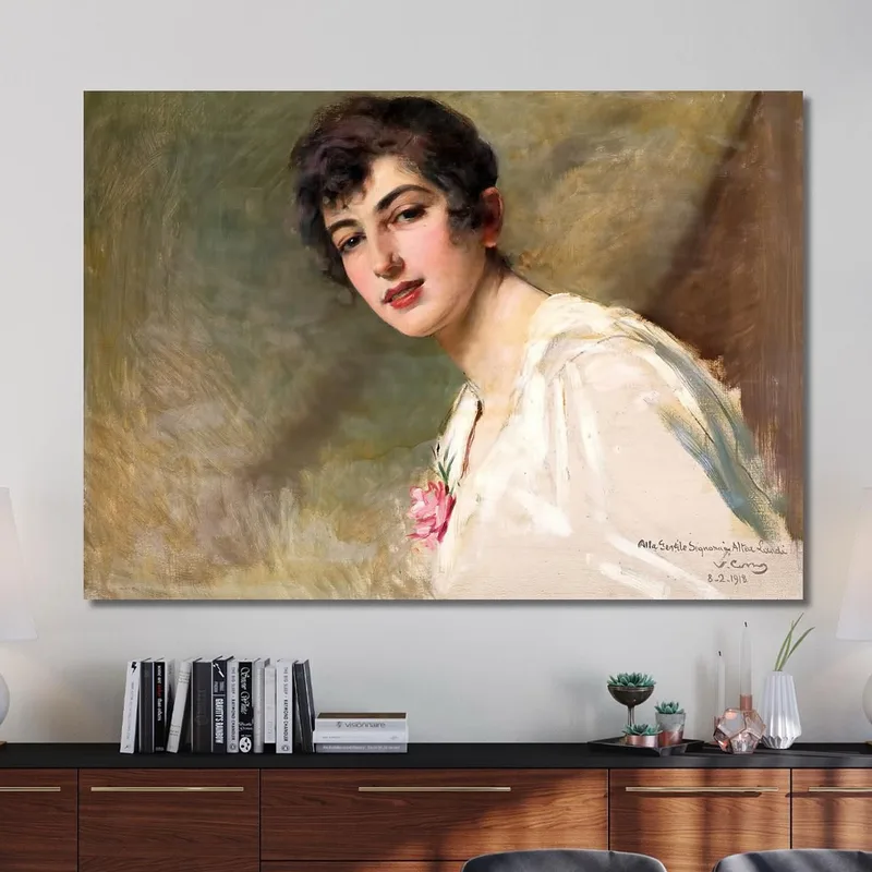 Ritratto Di Altea Landi Vittorio Matteo Corcos