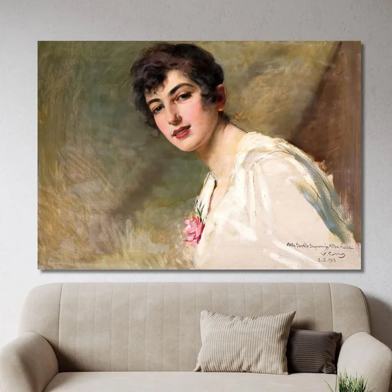 Ritratto Di Altea Landi Vittorio Matteo Corcos