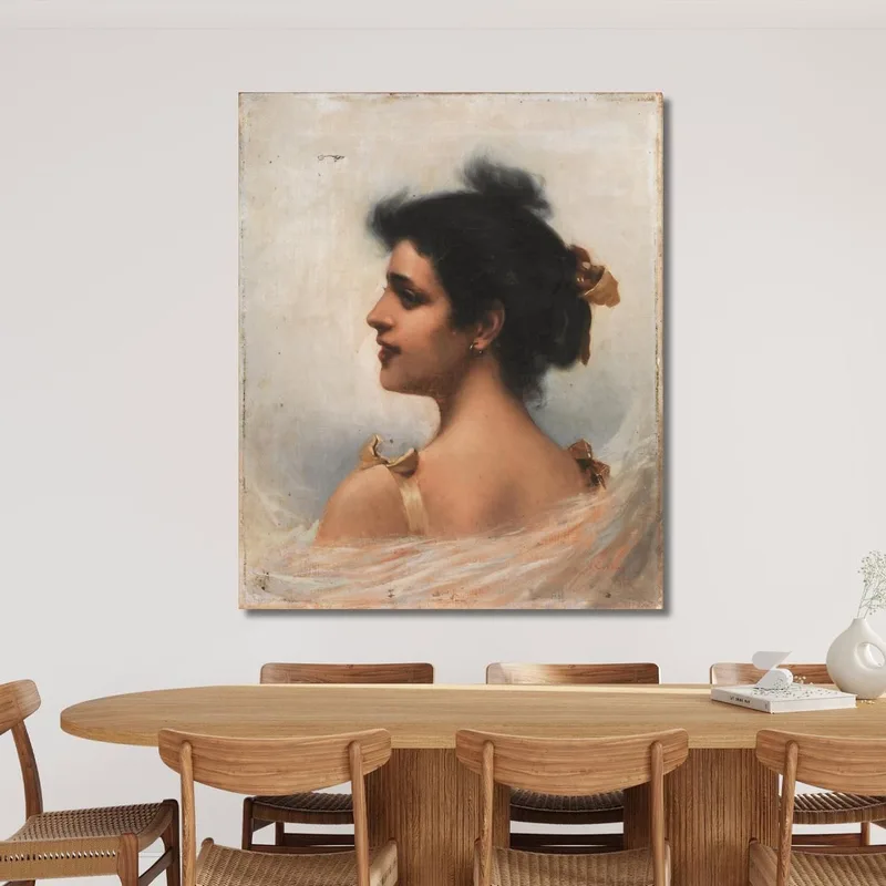 Ritratto Di Giovane Signora Vittorio Matteo Corcos