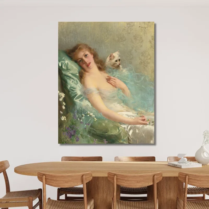 Il Gatto Bianco Vittorio Matteo Corcos