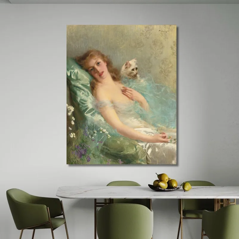 Il Gatto Bianco Vittorio Matteo Corcos