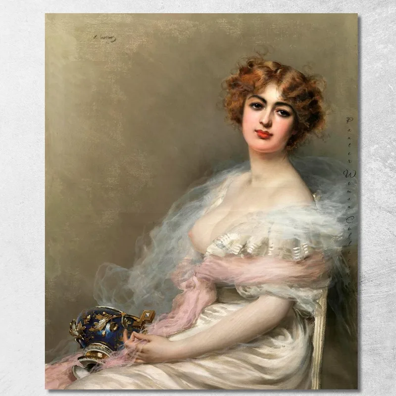 Fragilité Vittorio Matteo Corcos tableau impression sur toile