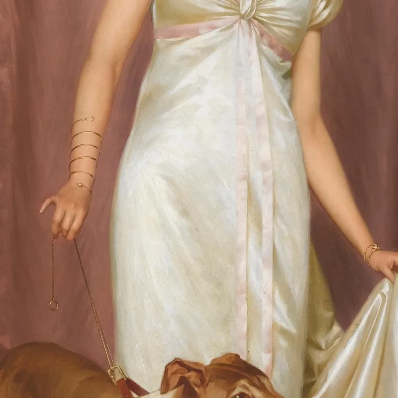 Une Dame Élégante Vittorio Reggianini