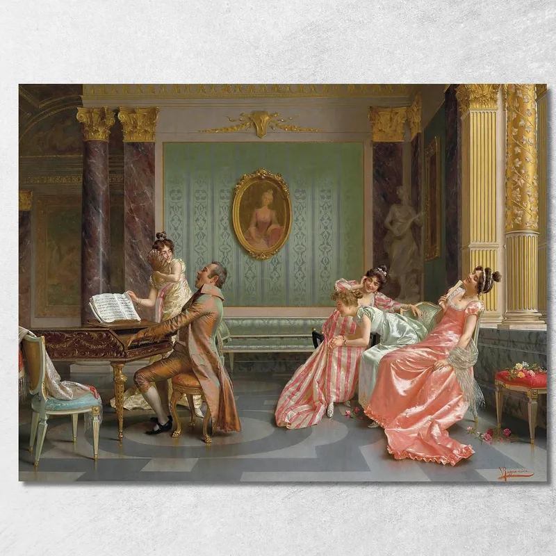 Il Considerando 3 Vittorio Reggianini quadro stampa su tela