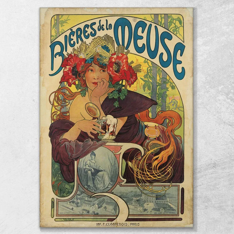 Birra Della Mosa Alphonse Mucha