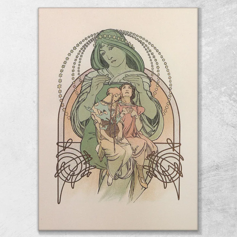 Ilsée Princesa De Trípoli Alphonse Mucha