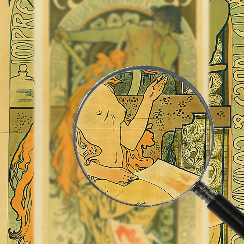 Cassan Fils Printing Company Founded In 1851 Toulouse Alphonse Mucha