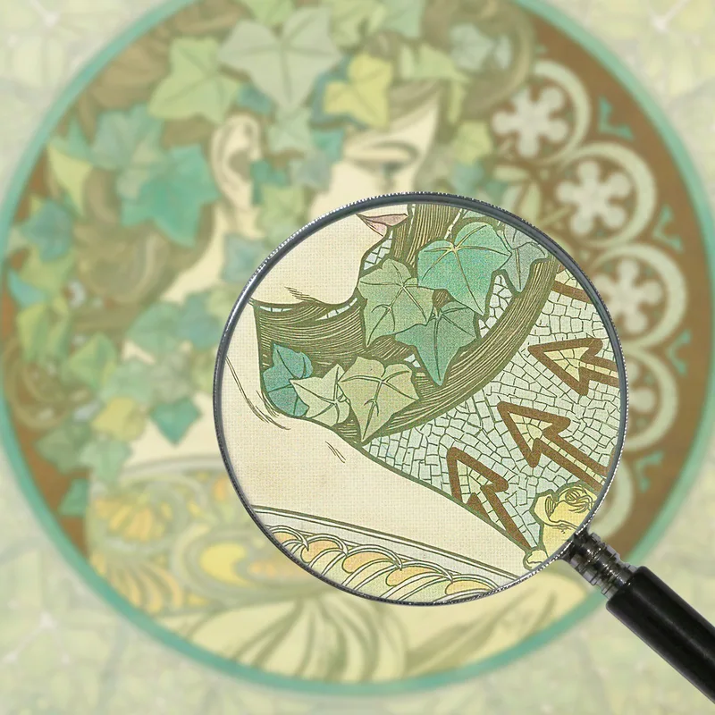 Hiedra Alphonse Mucha