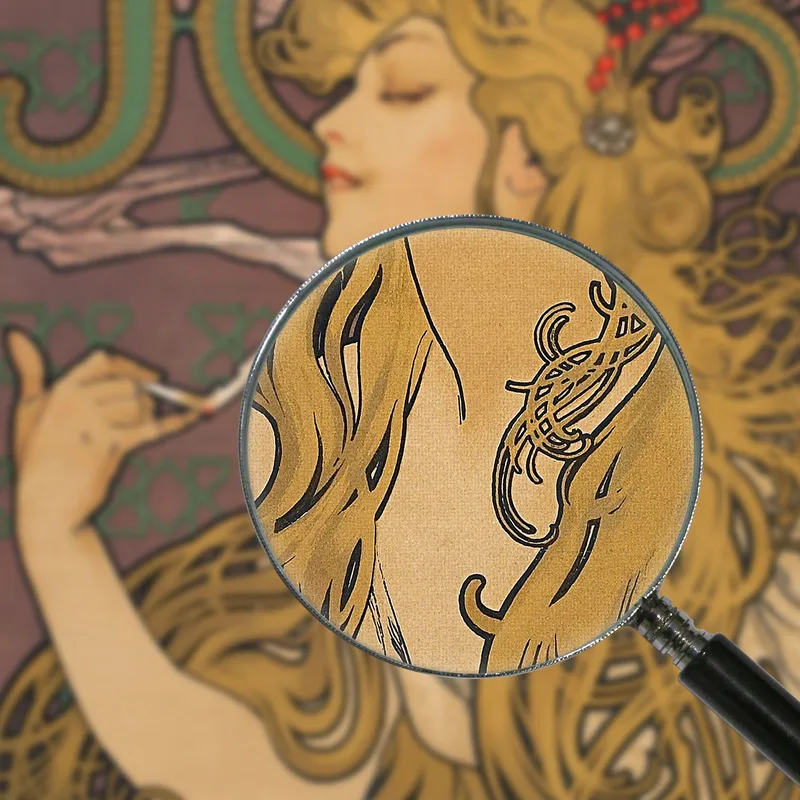Trabajo 1896 Alphonse Mucha