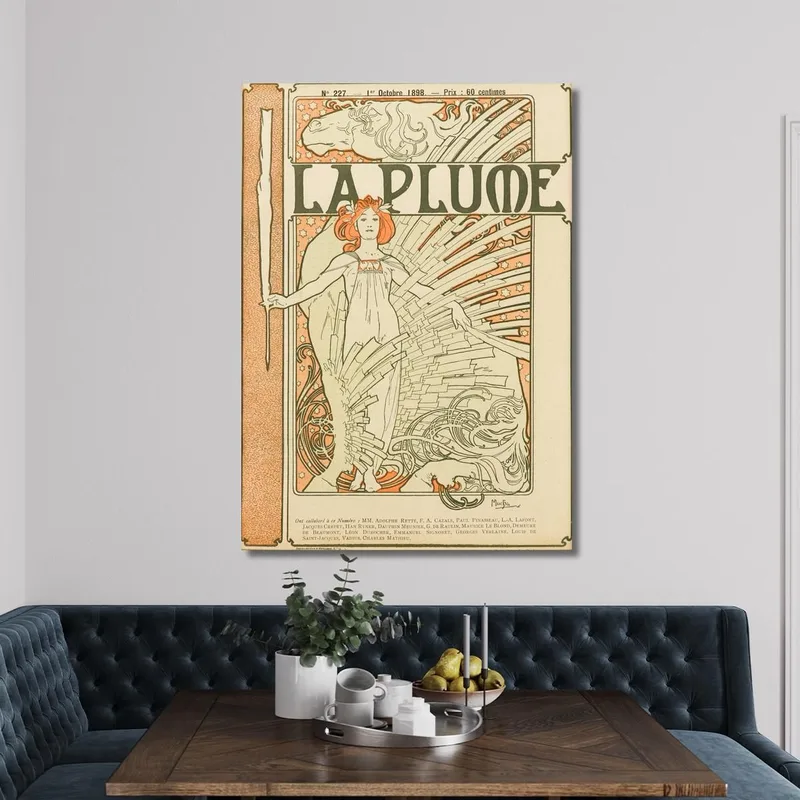 La Plume 2 Alphonse Mucha