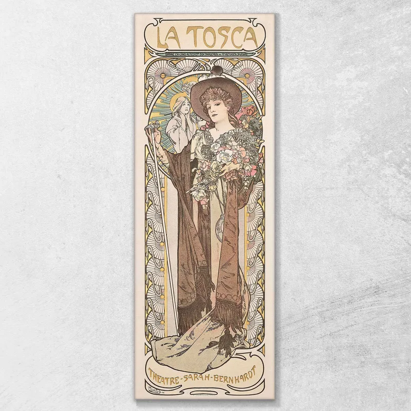 La Tosca Alphonse Mucha