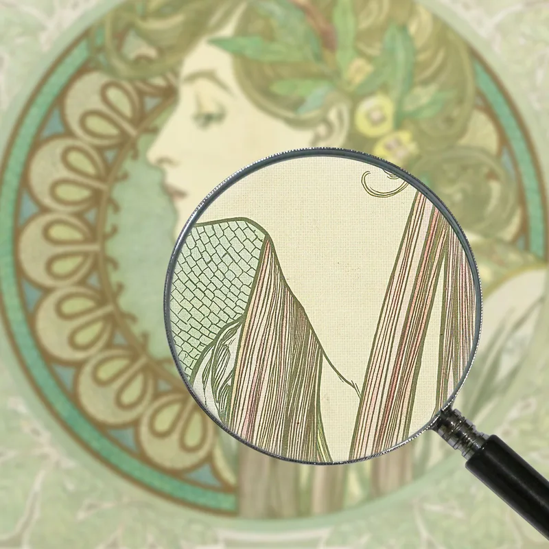 Lorbeer Alphonse Mucha