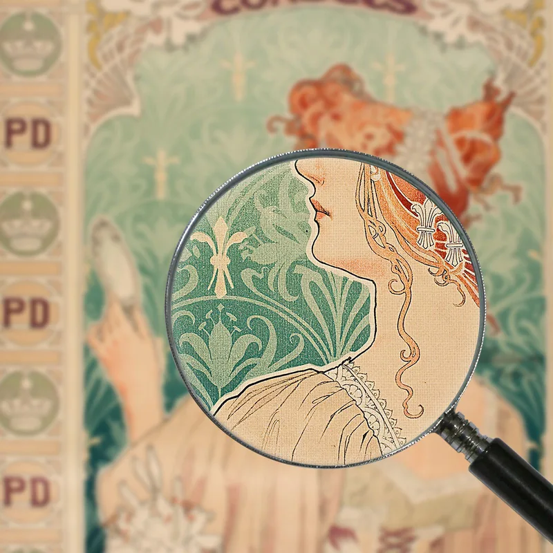Fabricación Royale De Corsets Alphonse Mucha