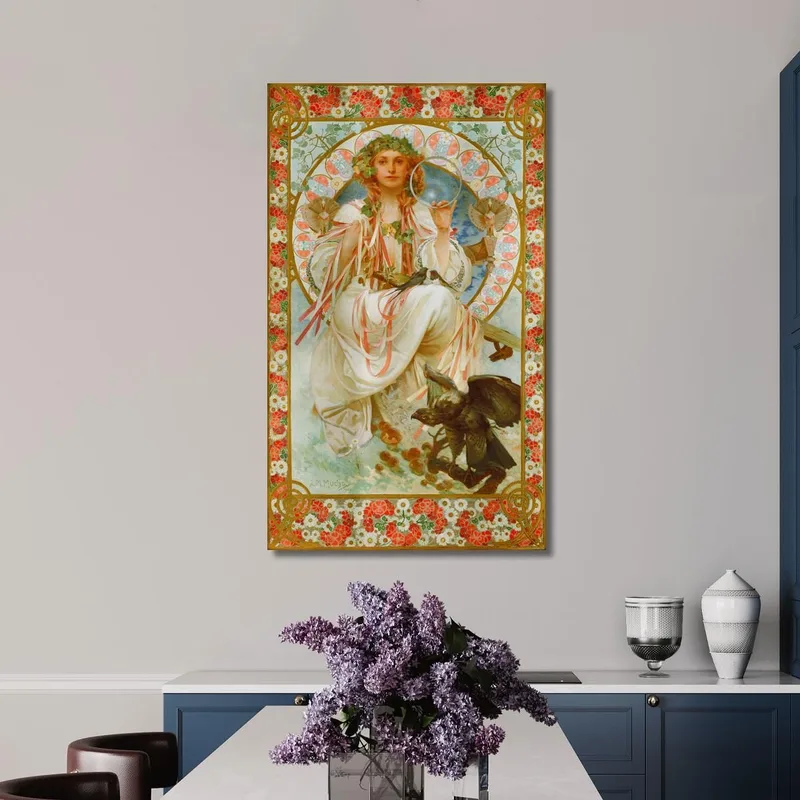 Porträt Von Josephine Crane Alphonse Mucha