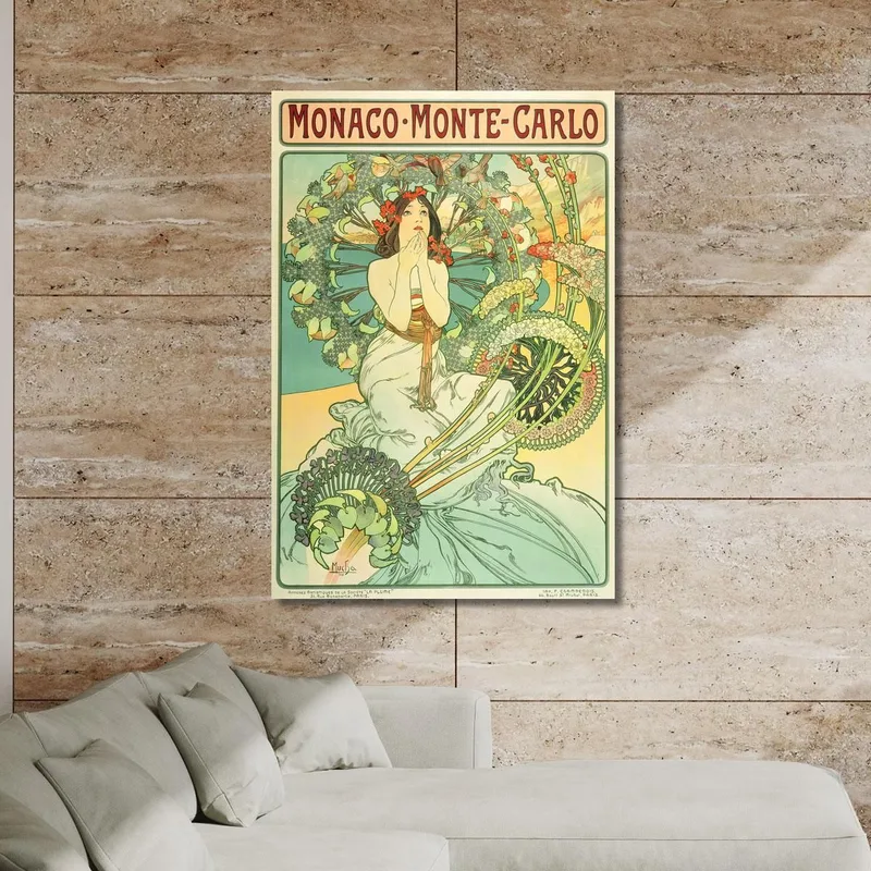 Monaco   Monte Carlo Alphonse Mucha