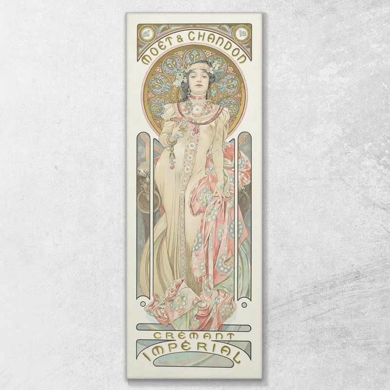 Moët & Chandon Impérial Sec Alphonse Mucha