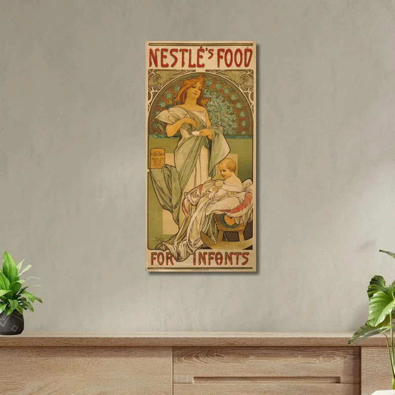 Nestlés Lebensmittel Alphonse Mucha