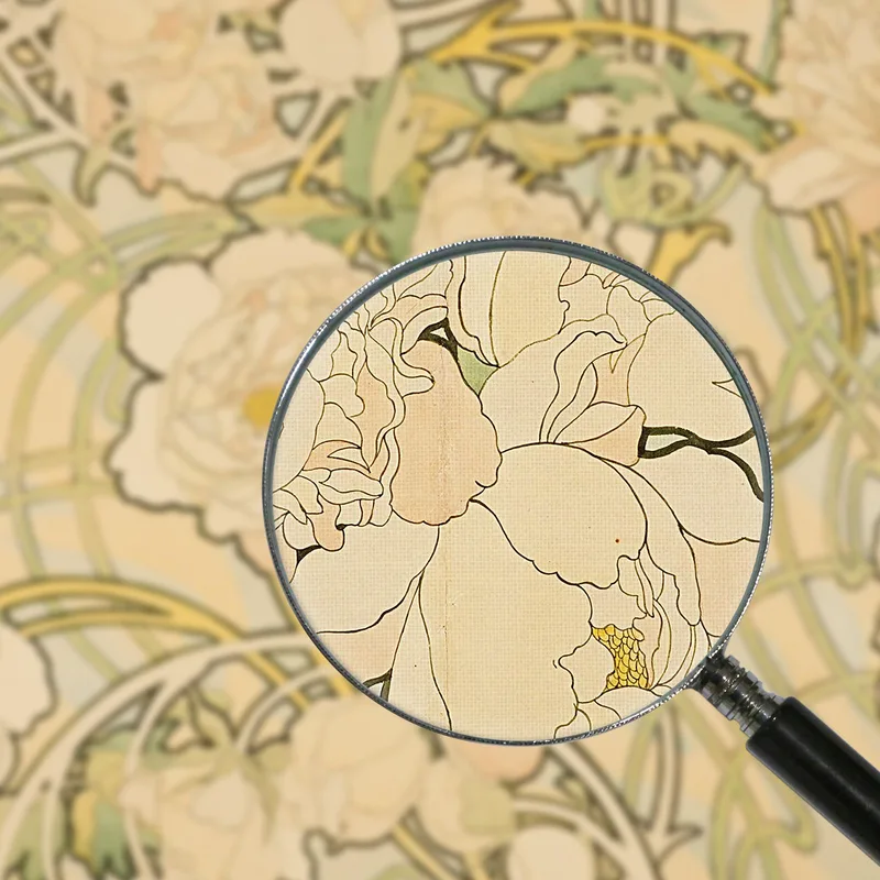 Pivoines 1898 Alphonse Mucha