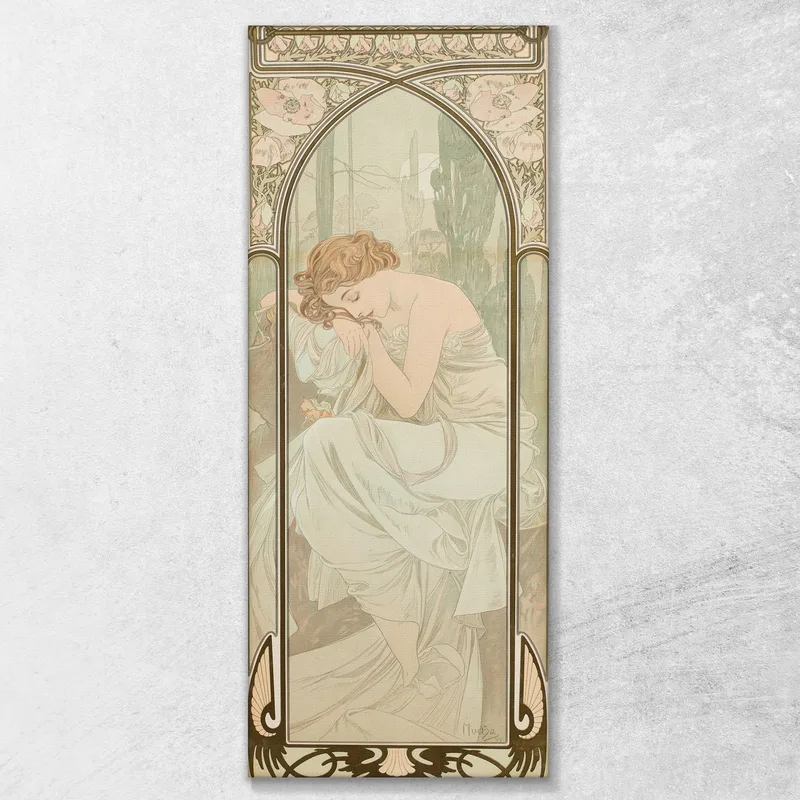 Riposo Notturno Alphonse Mucha