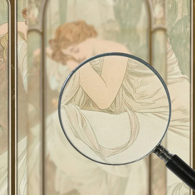 Riposo Notturno Alphonse Mucha