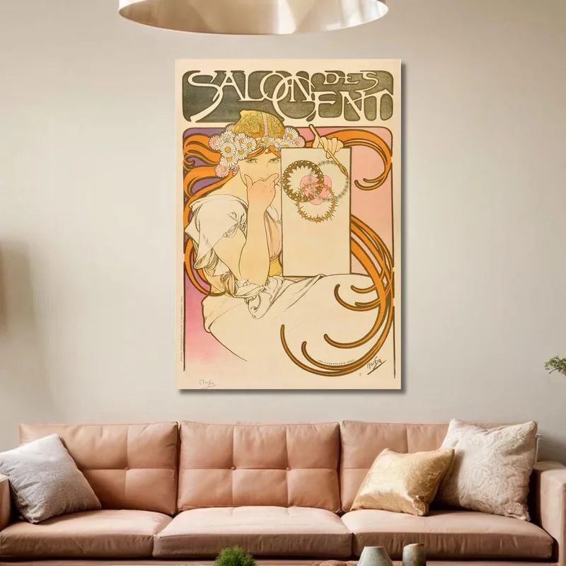 Salon Des Cent 2 Alphonse Mucha