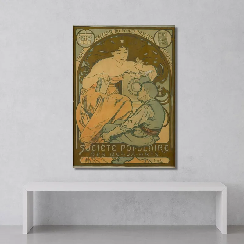 Sociedad Popular De Bellas Artes Alphonse Mucha