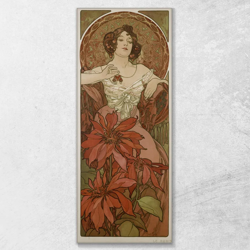 Le Rubis Alphonse Mucha