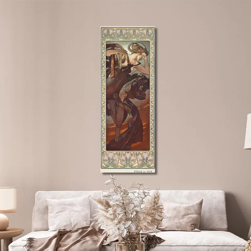 Estrella De La Tarde Alphonse Mucha