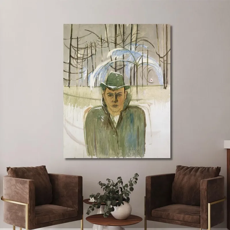 Autoportrait Walter Kurt Wiemken